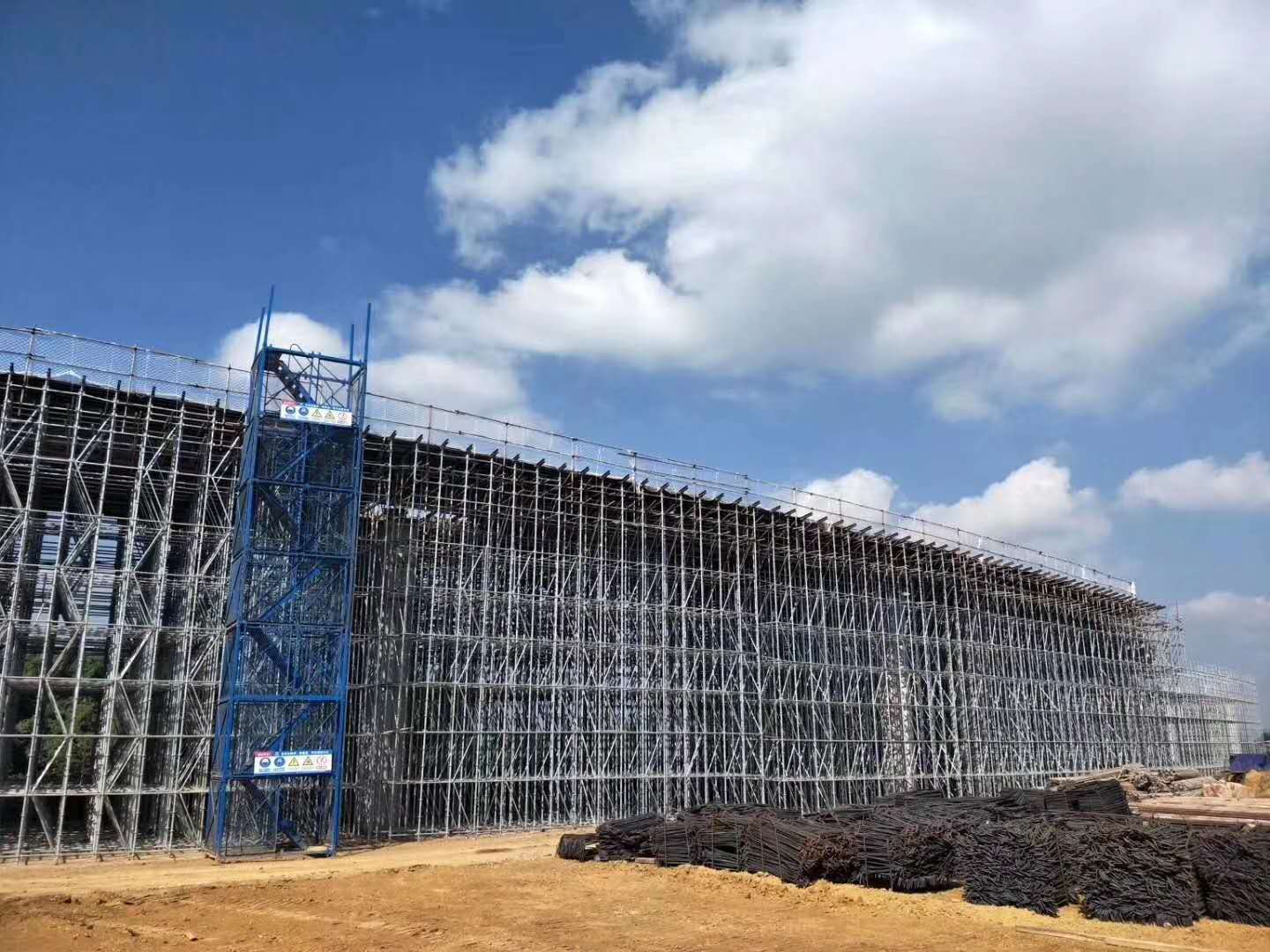 盤扣腳手架搭建周期短，經(jīng)濟(jì)效益好！